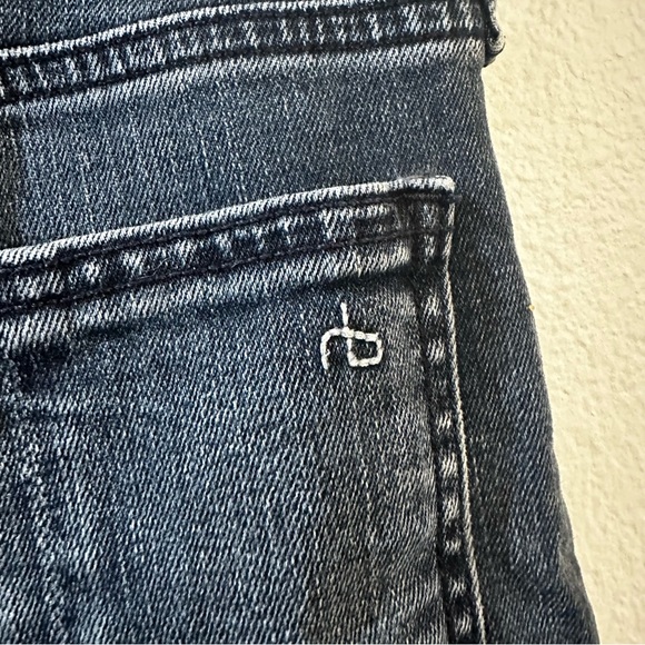 rag & bone Blue Flare Jeans - Picture 8 of 11